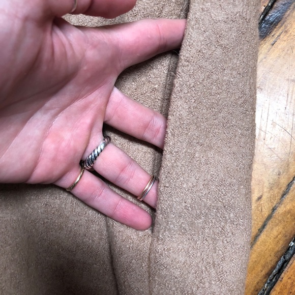 Rachel Zoe wool blend long coat, size large - Picture 5 of 11